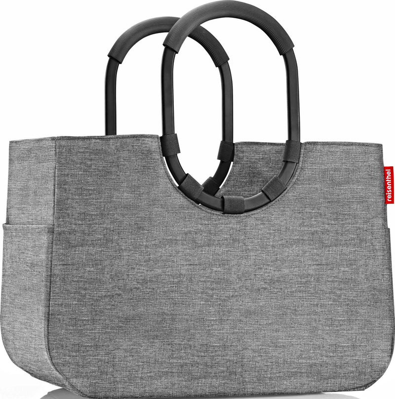 reisenthel® Einkaufskorb loopshopper L 46,0 x 25,0 x 34,5 cm grau 25,0 l