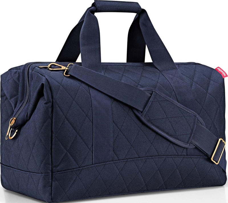 reisenthel® Reisetasche allrounder L rhombus 48,0 x 29,0 x 39,5 cm schwarz 30,0 l
