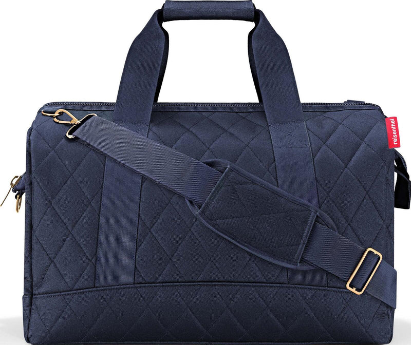 reisenthel® Reisetasche allrounder L rhombus 48,0 x 29,0 x 39,5 cm schwarz 30,0 l