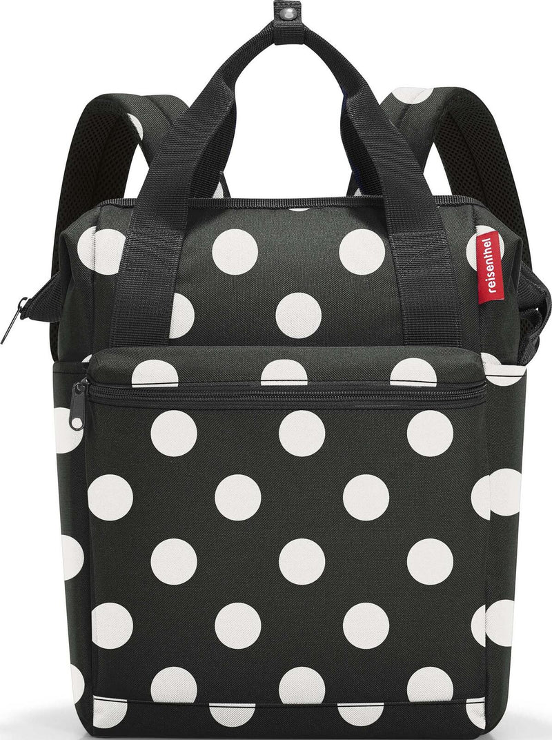 reisenthel® Rucksack allrounder R 31,0 x 17,0 x 39,0 cm schwarz/weiß 12,0 l
