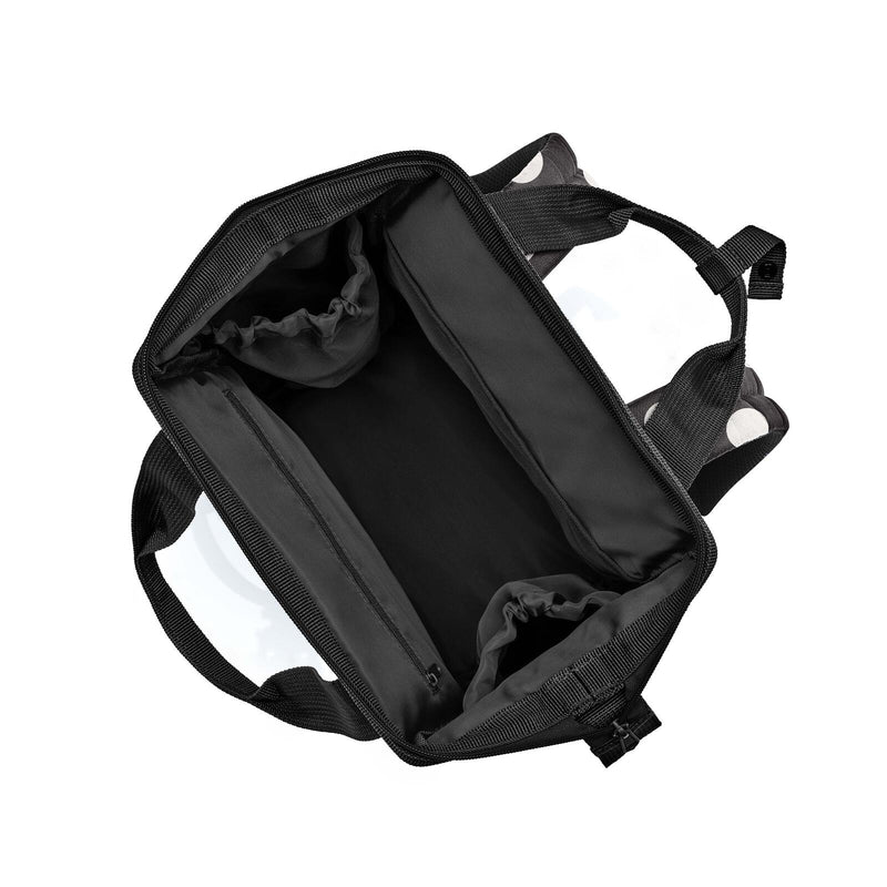 reisenthel® Rucksack allrounder R 31,0 x 17,0 x 39,0 cm schwarz/weiß 12,0 l