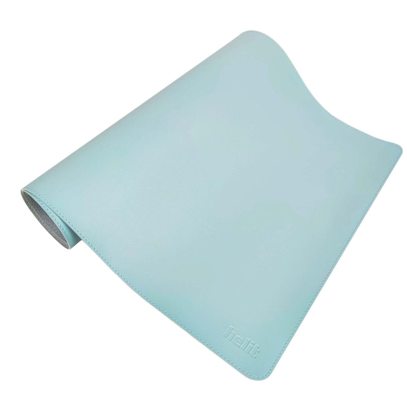 helit Schreibtischunterlage 80,0 x 40,0 cm hellblau