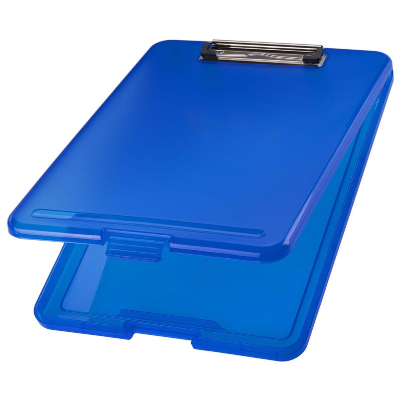 maped Klemmbrett the clip DIN A4 blau transluzent