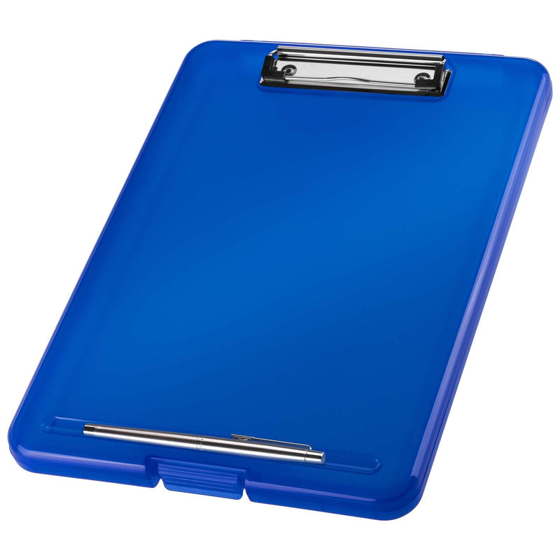 maped Klemmbrett the clip DIN A4 blau transluzent