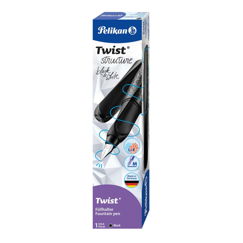 Pelikan Patronenfüller Twist® structure schwarz