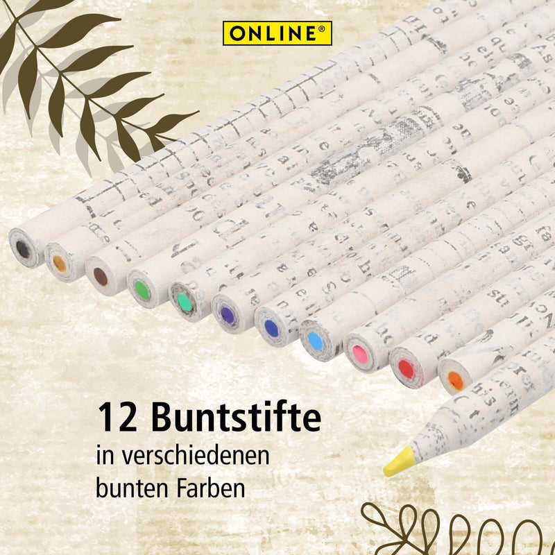 ONLINE® Buntstifte Save My World Mehrfarbig