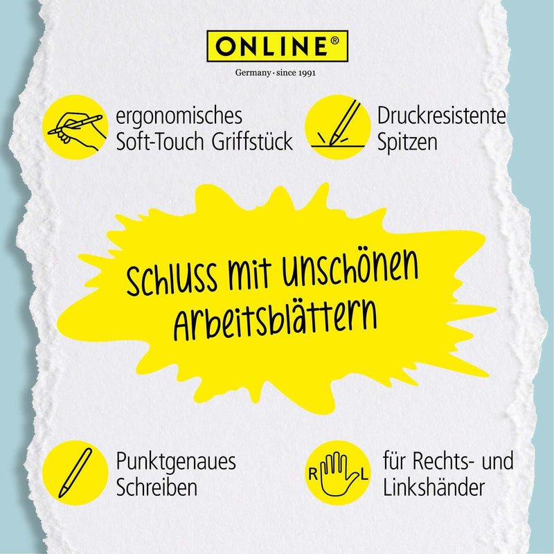 ONLINE® magiXX Classic Gelschreiber 0.7 mm, Schreibfarbe: Blau