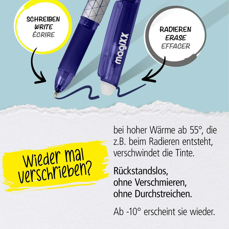 ONLINE® magiXX Classic Gelschreiber 0.7 mm, Schreibfarbe: Blau