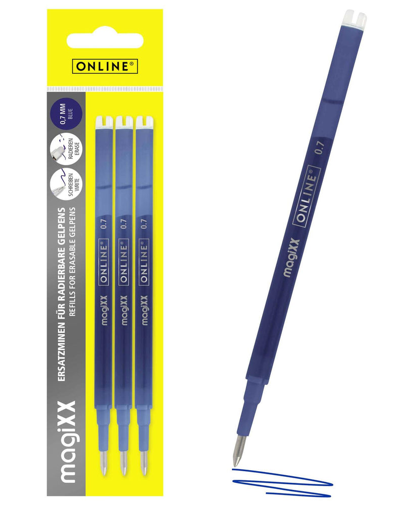 ONLINE® magiXX Gelschreiberminen 0.7 mm Blau