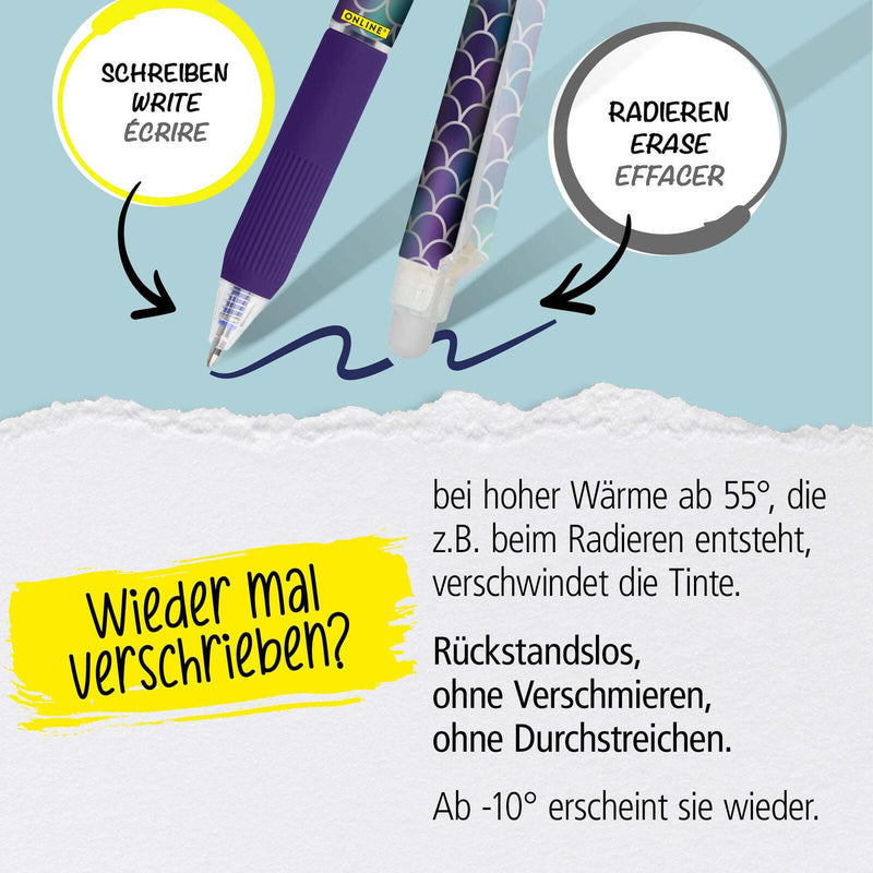 ONLINE® magiXX Gelschreiberminen 0.7 mm Blau