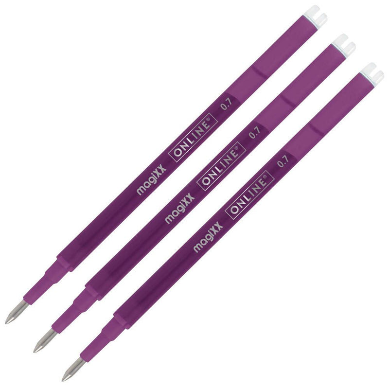 ONLINE® magiXX Gelschreiberminen 0.7 mm Lila