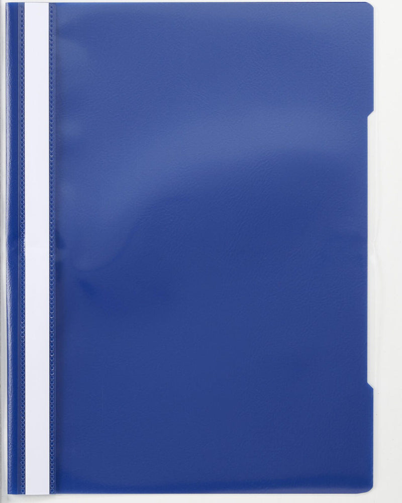 Schnellhefter DIN A4 PVC-Hartfolie dunkelblau