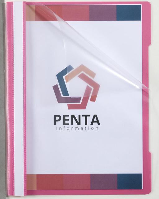 Schnellhefter DIN A4 PVC-Hartfolie rosa