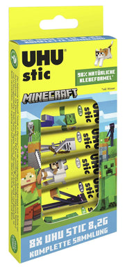 UHU Minecraft Klebestifte 8x 8,2 g