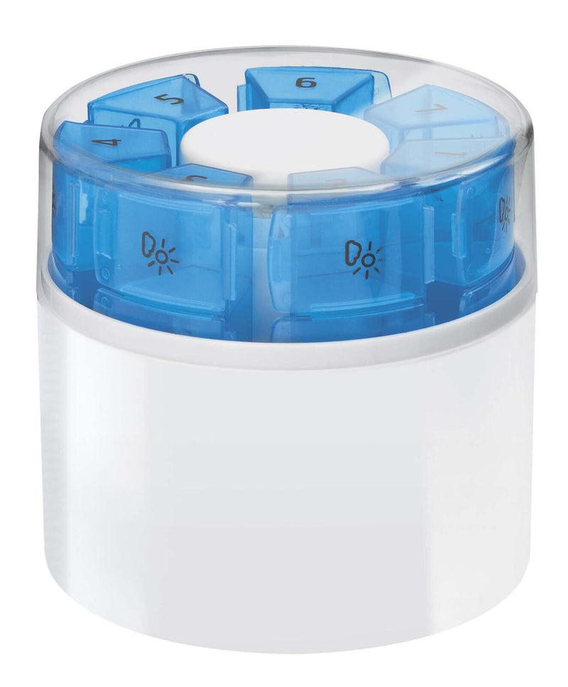 FIRST AID ONLY mit Zerteiler Tablettenbox blau, weiß