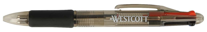 WESTCOTT VARIETY 4-Farben-Kugelschreiber 1.0 mm Mehrfarbig