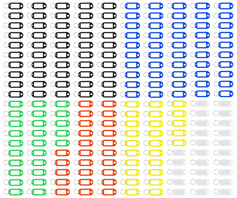 200 Schlüsseanhänger bunt