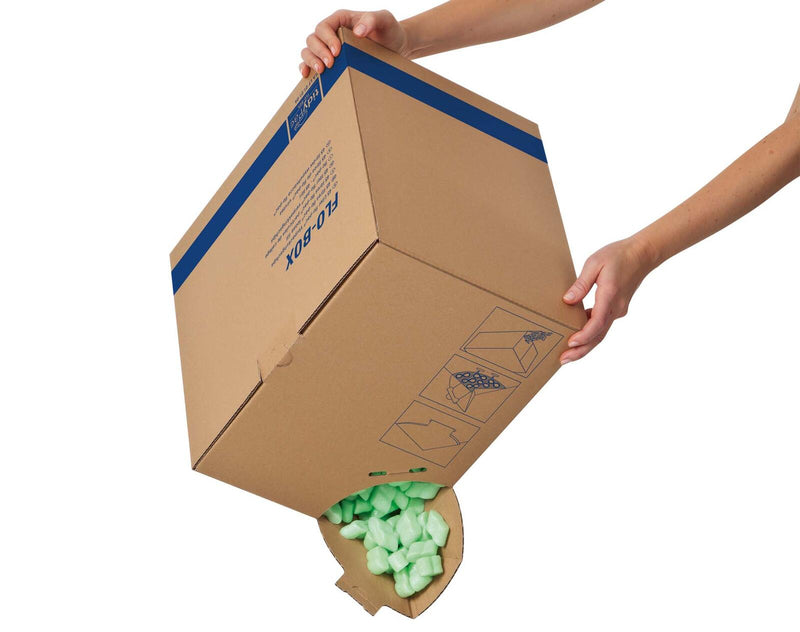 tidyPac® flo-pac® Schaumstoffflocken 2,0 x 3,5 cm grün