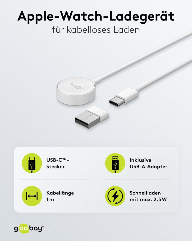 goobay Induktive Ladestation 2,5 Watt