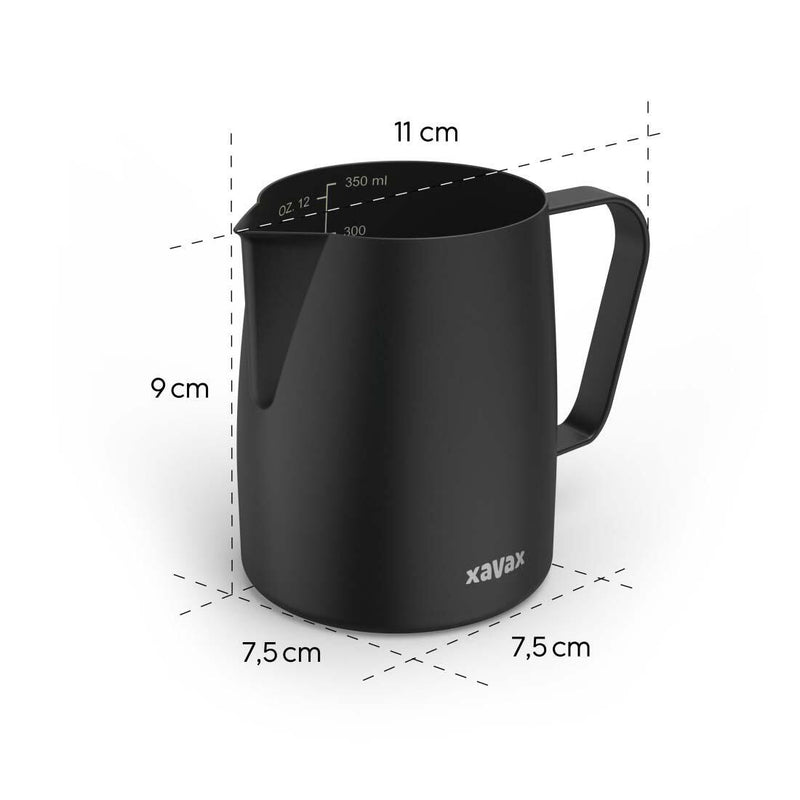 xavax® Milchkännchen 350,0 ml schwarz