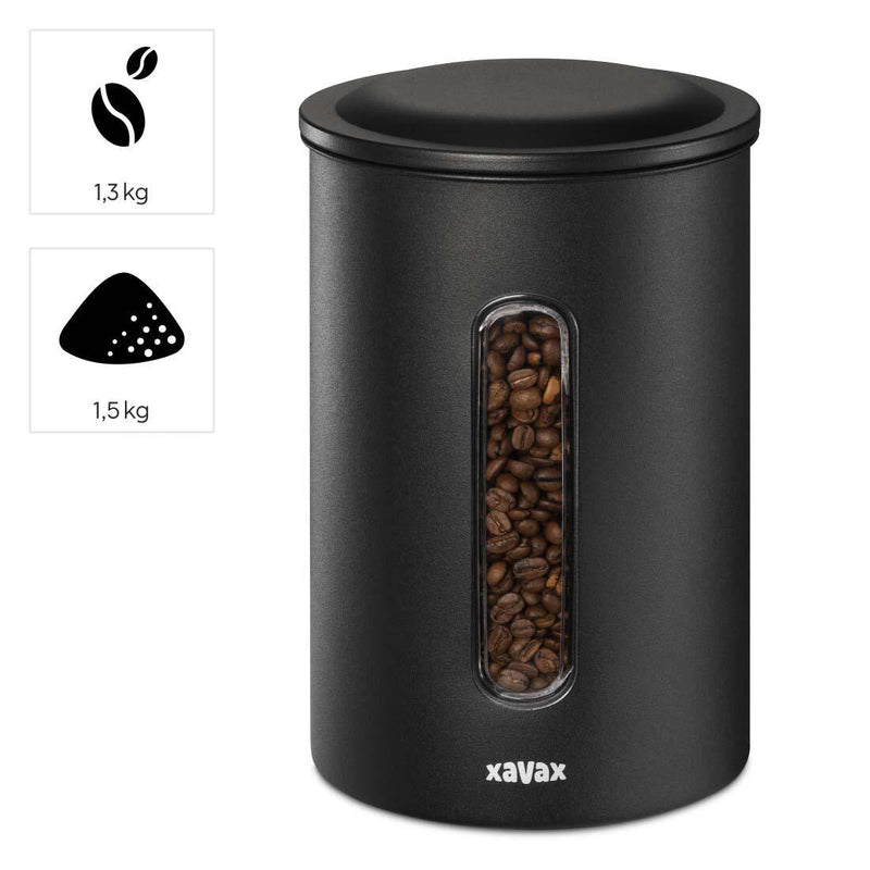 xavax® Kaffeedose 24.5 cm hoch schwarz