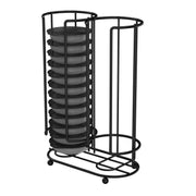 xavax® Kapselspender 23 cm hoch schwarz