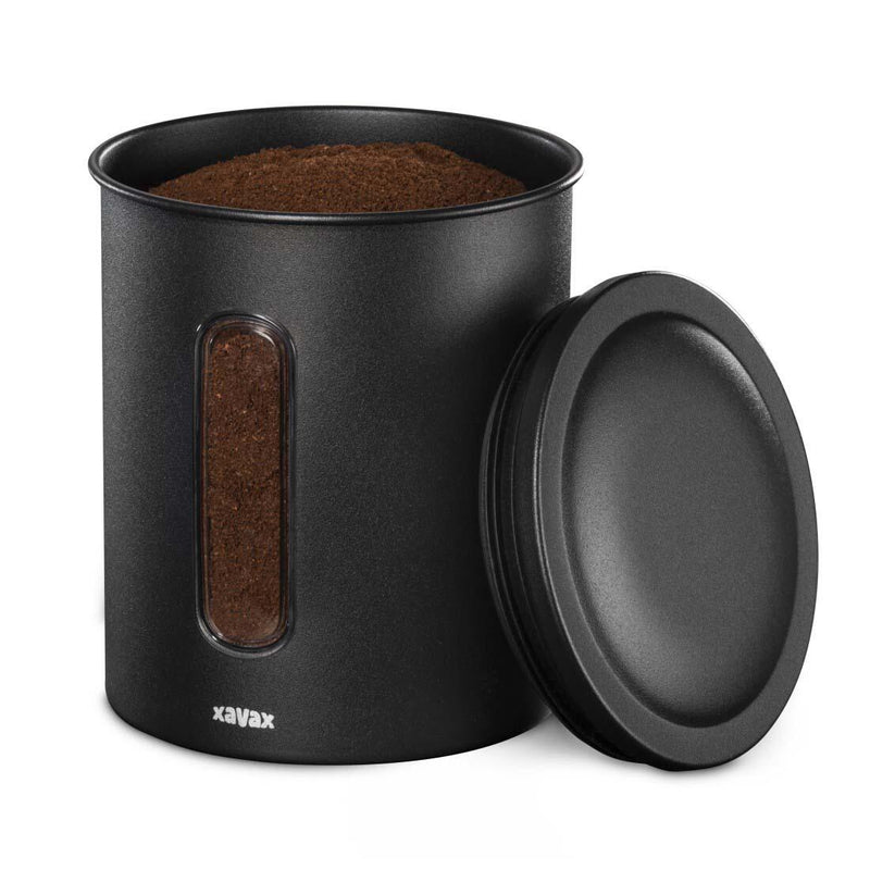 xavax® Kaffeedose 16.5 cm hoch schwarz