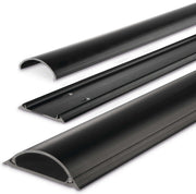 Hama halbrund PVC Kabelkanal 100 cm schwarz