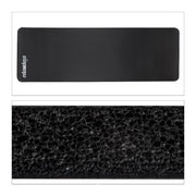 relaxdays Yogamatte schwarz 60,0 x 180,0 x 1,0