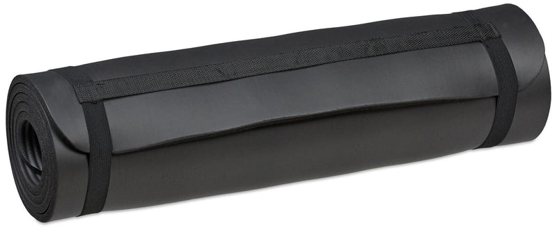 relaxdays Yogamatte schwarz 60,0 x 180,0 x 1,0