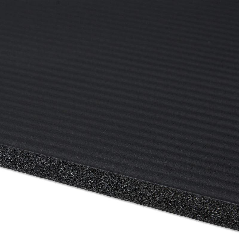 relaxdays Yogamatte schwarz 60,0 x 180,0 x 1,0