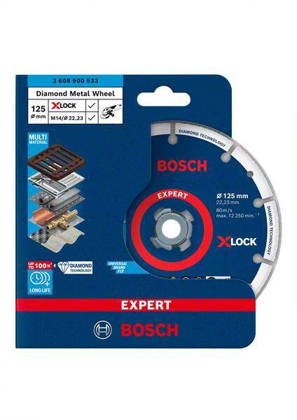 BOSCH Trennscheibe EXPERT Diamond Metal Wheel X-LOCK