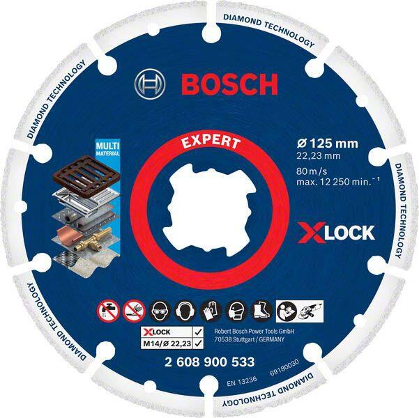 BOSCH Trennscheibe EXPERT Diamond Metal Wheel X-LOCK