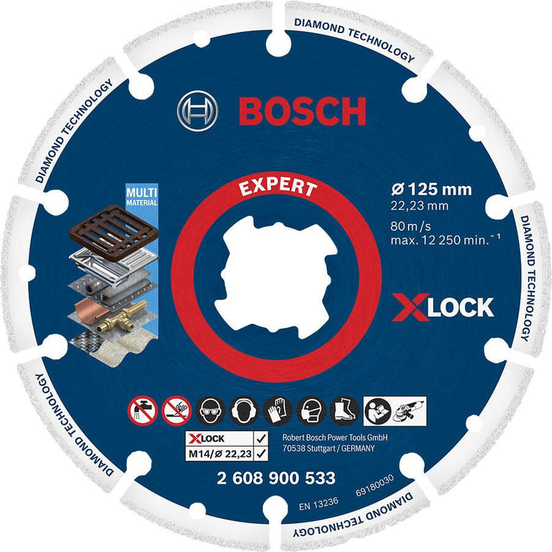 BOSCH Trennscheibe EXPERT Diamond Metal Wheel X-LOCK
