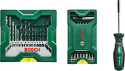 BOSCH Bohrer- und Bit-Set 25+15+1 Mini-X-Line Sets plus Griff 41-teilig