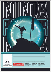BRUNNEN Ninja Power Malblock DIN A4 75 Blatt