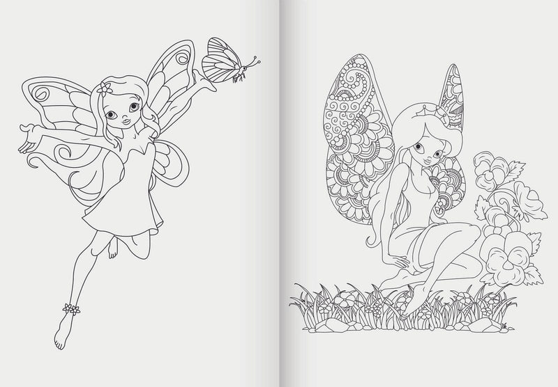 BRUNNEN Malbuch Butterfly