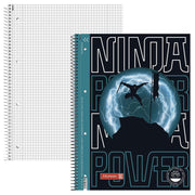 Brunnen Collegeblock Ninja Power A4 LIN 28