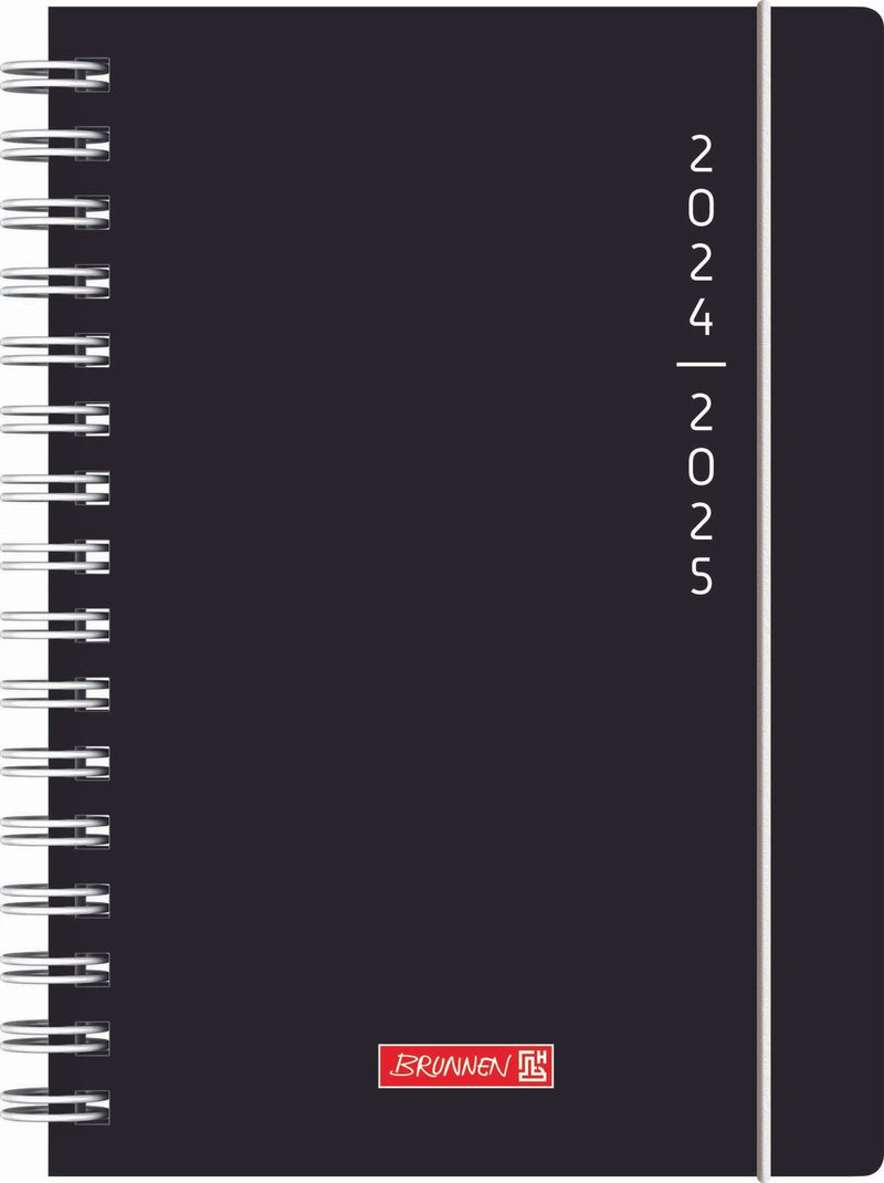 BRUNNEN Schülerkalender Plain Black