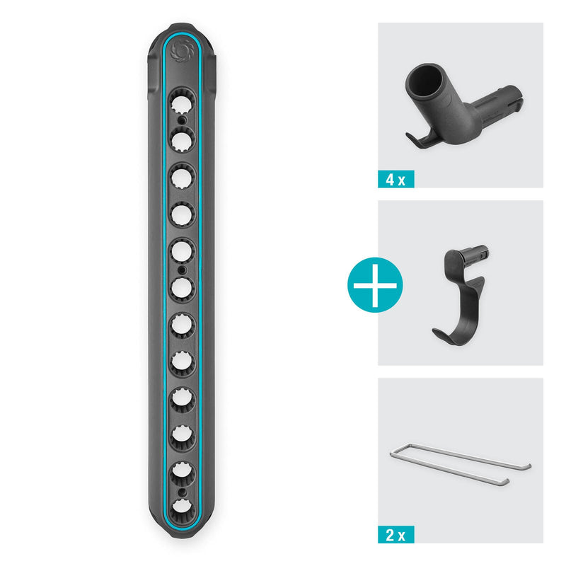 GARDENA combisystem Wandhalterung grau, blau