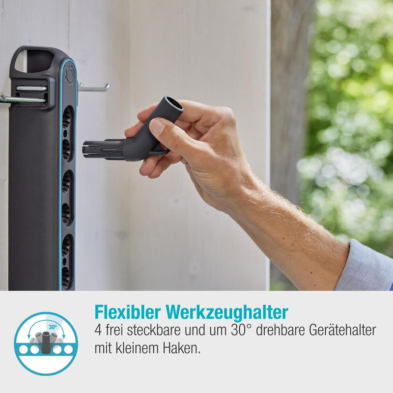 GARDENA combisystem Wandhalterung grau, blau