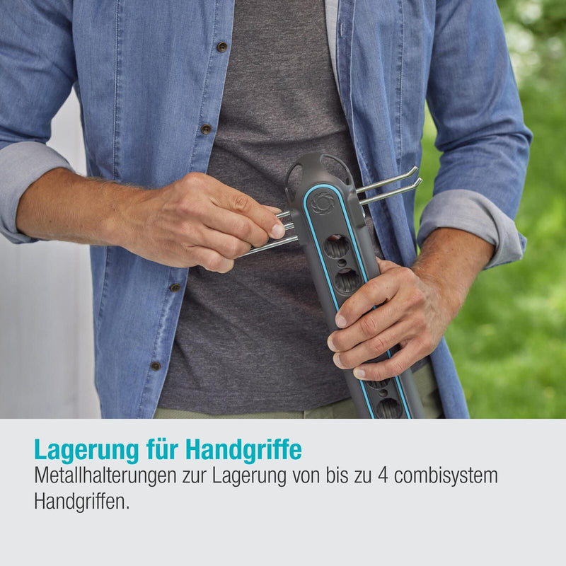 GARDENA combisystem Wandhalterung grau, blau