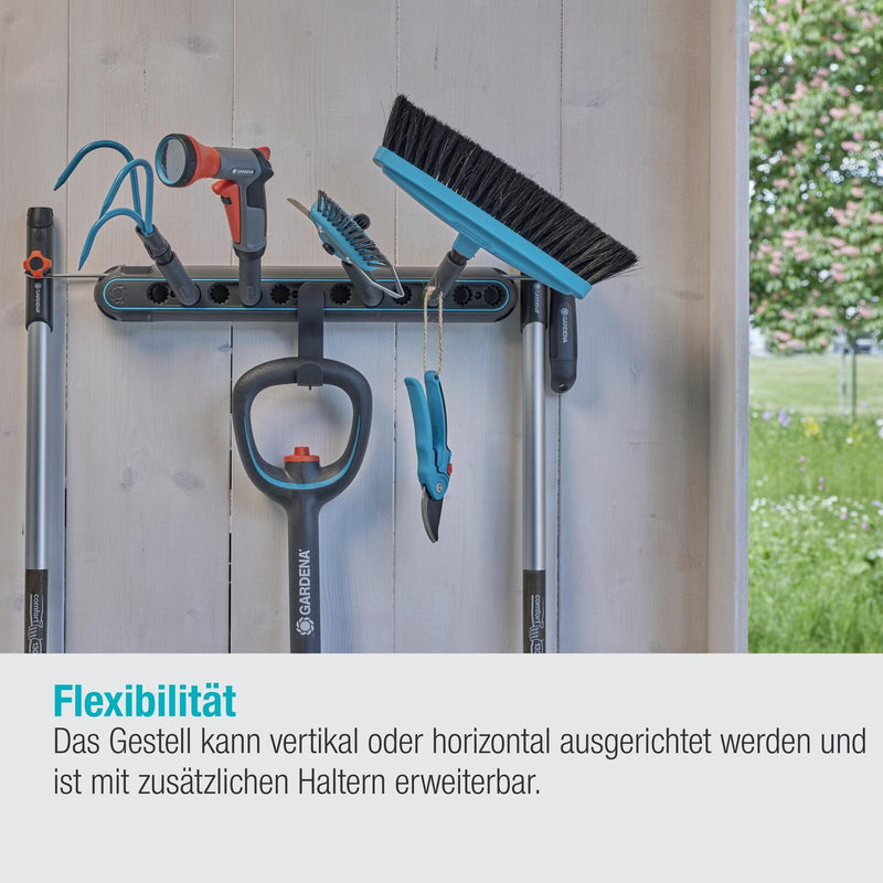 GARDENA combisystem Wandhalterung grau, blau