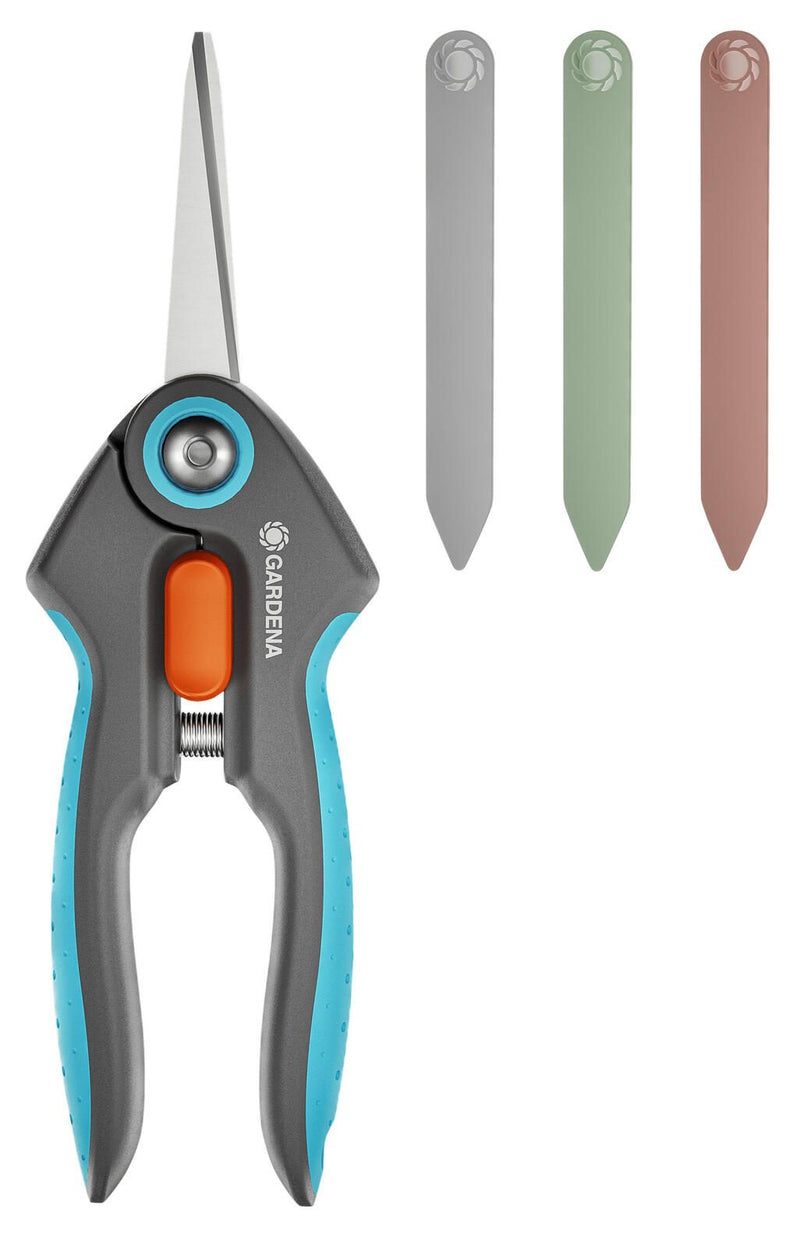 GARDENA FreshCut mit Kräuterschildern Gartenschere