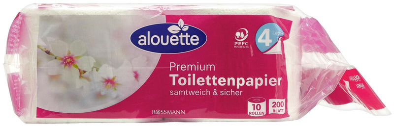 alouette Toilettenpapier Premium 4-lagig