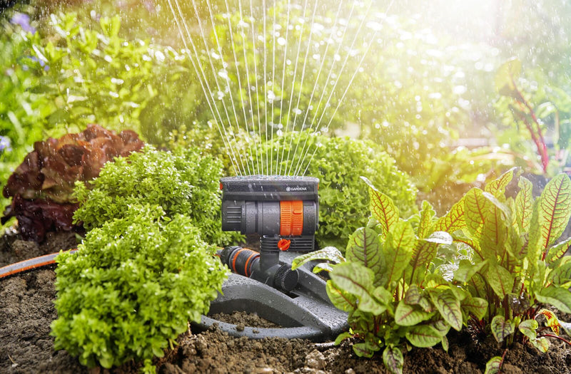 GARDENA Kreis- und Viereckregner AquaZoom compact