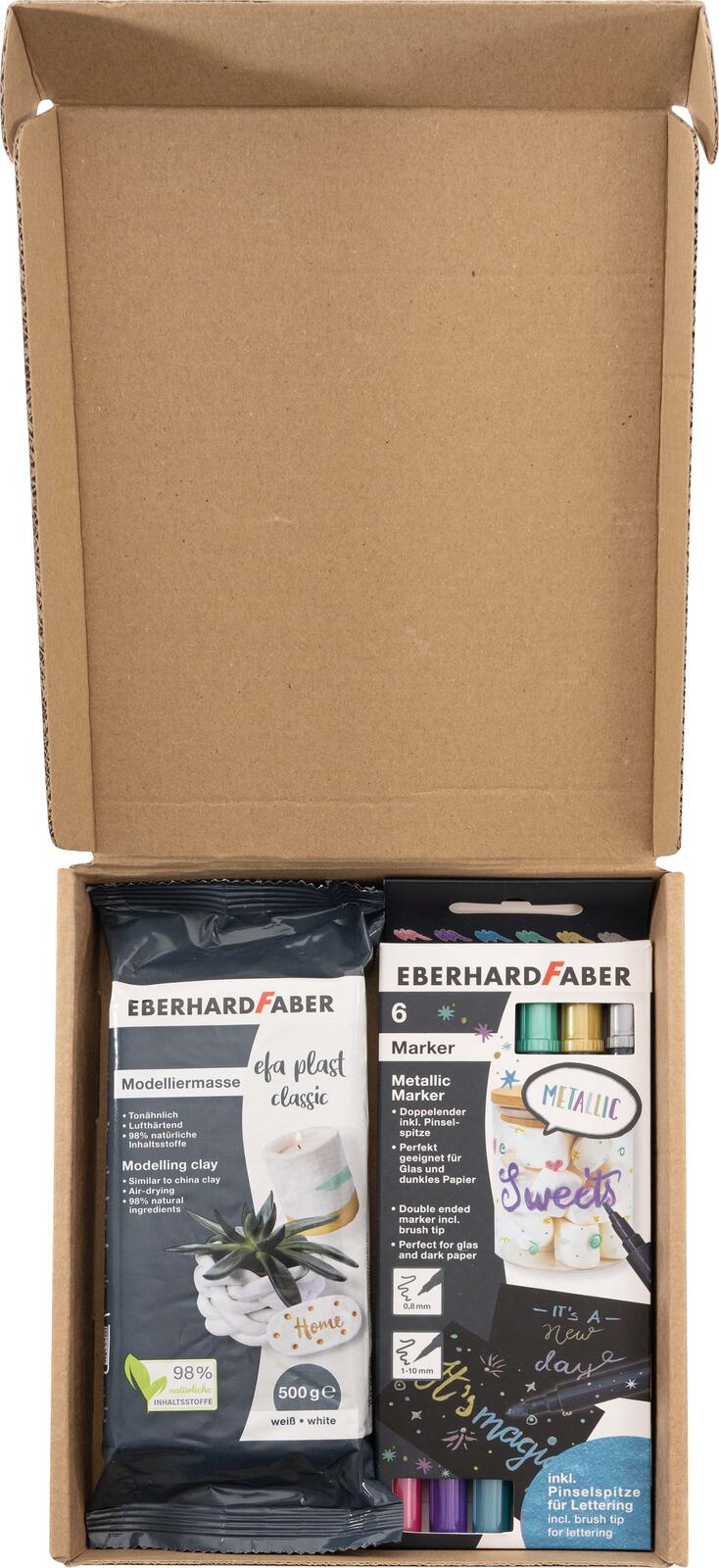 EBERHARD FABER Modelliermasse Plast Kreativ Set