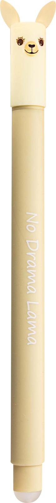 EBERHARD FABER Animal Erase it! Lama Gelschreiber 0.7 mm, Schreibfarbe: Blau