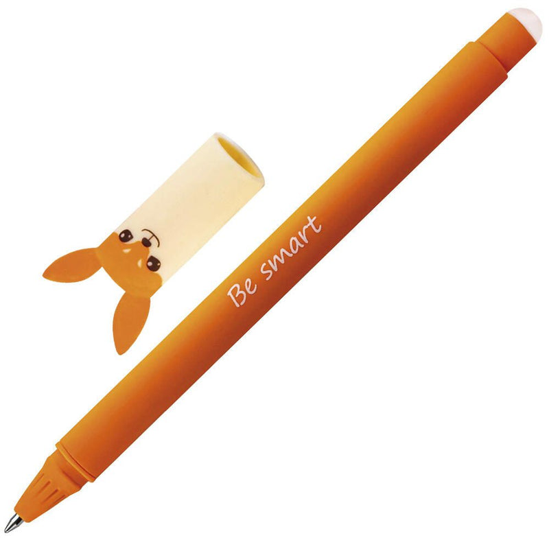 EBERHARD FABER Animal Erase it! Fuchs Gelschreiber 0.7 mm, Schreibfarbe: Blau