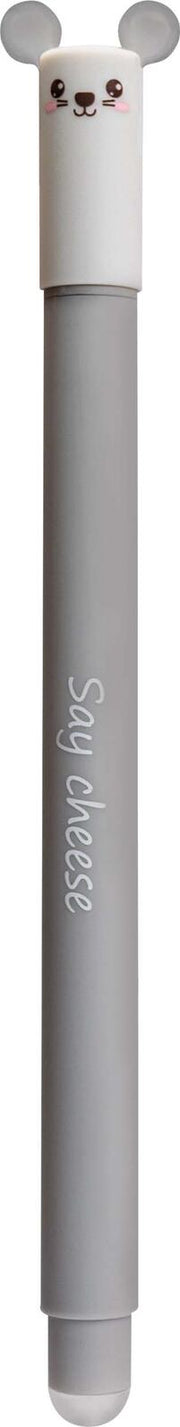 EBERHARD FABER Animal Erase it! Maus Gelschreiber 0.7 mm, Schreibfarbe: Blau